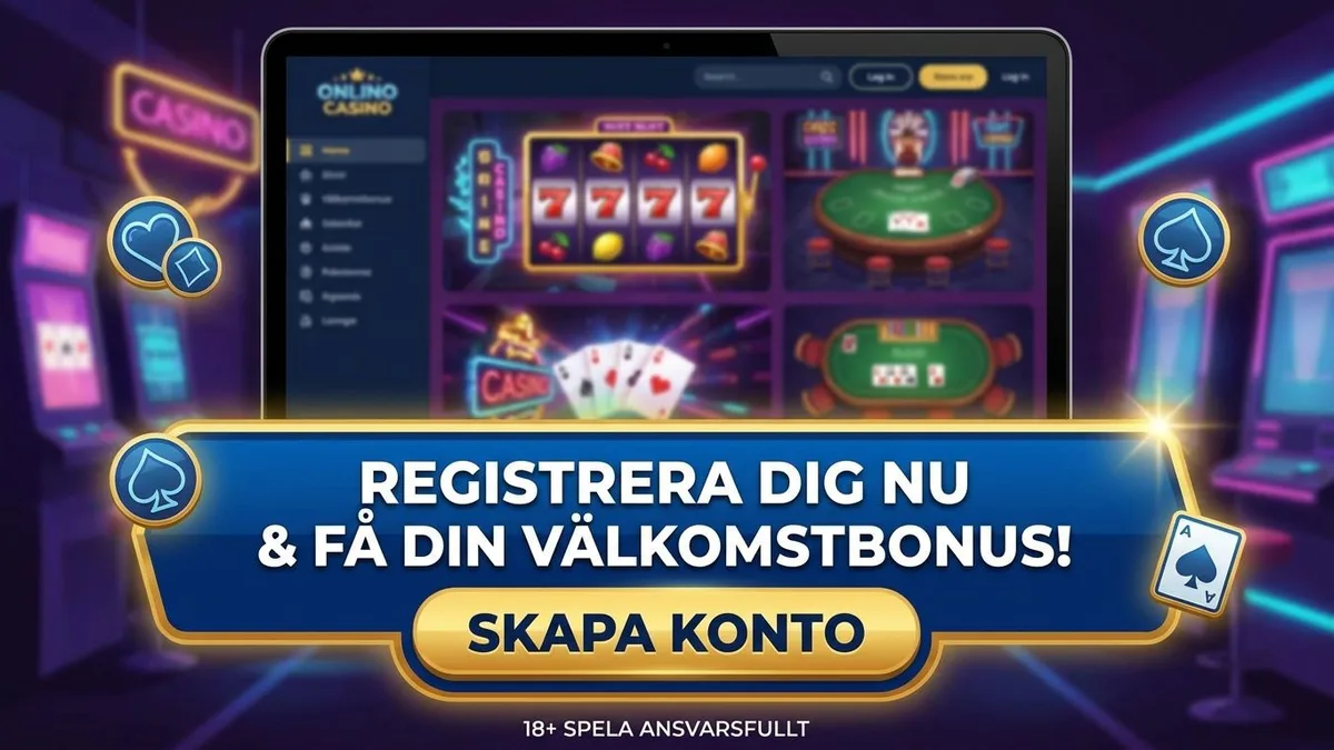 Registrera dig med bonus